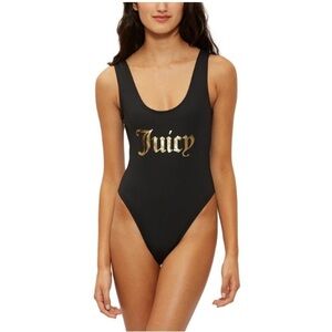 Juicy Couture Black Label One-Piece Swimsuit